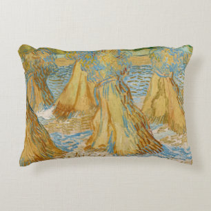 Cojín Decorativo Vincent van Gogh - Hojas de Trigo