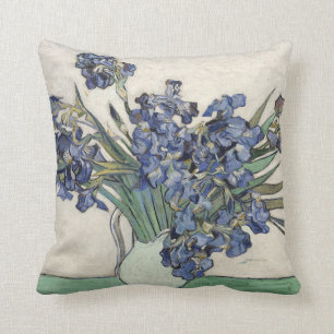 Cojín Decorativo Vincent van Gogh Irises 1890 GalleryHD Bella Artes