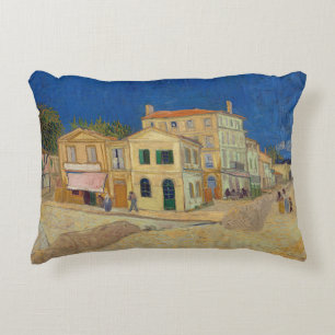 Cojín Decorativo Vincent van Gogh - La Casa Amarilla / La Calle