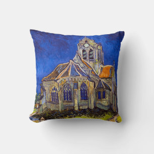 Cojín Decorativo Vincent van Gogh - La Iglesia en Auvers