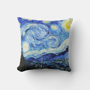Cojín Decorativo Vincent Van Gogh, La pintura La noche estrellada