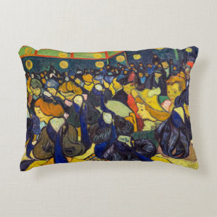 Cojín Decorativo Vincent van Gogh - La sala de baile en Arlés