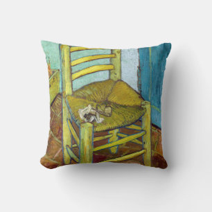 Cojín Decorativo Vincent van Gogh - La silla de Van Gogh