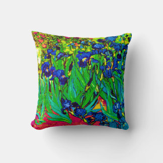 Cojín Decorativo Vincent Van Gogh - Lirios - Amante de las Flores A