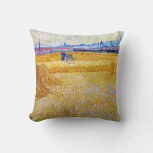 Cojín Decorativo Vincent van Gogh - Los Segadores