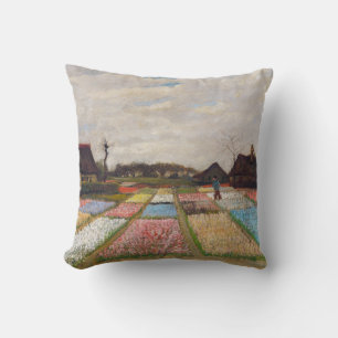 Cojín Decorativo Vincent van Gogh - Macizos de flores en Holanda
