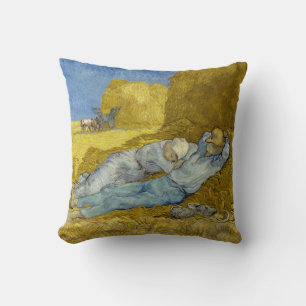 Cojín Decorativo Vincent Van Gogh - Mediodía, Descanso del trabajo