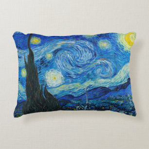 Cojín Decorativo Vincent Van Gogh - Noche estrellada