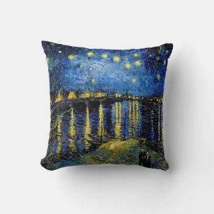 Cojín Decorativo Vincent Van Gogh Noche estrellada