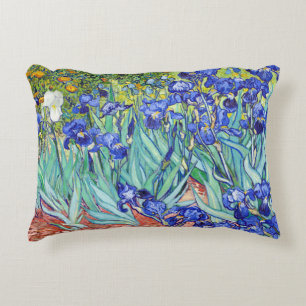 Cojín Decorativo Vincent Van Gogh pintando Irises
