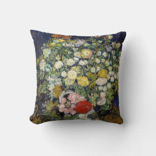 Cojín Decorativo Vincent van Gogh - Ramo de flores en un jarrón