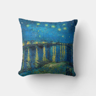 Cojín Decorativo Vincent Van Gogh Starry Night Over the Rhone