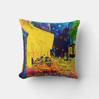 Cojín Decorativo Vincent Van Gogh - Terraza del Café por la Noche P