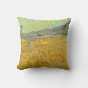 Cojín Decorativo Vincent van Gogh - Trigal con segador