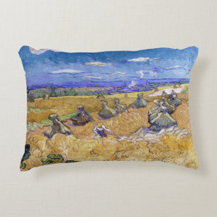 Cojín Decorativo Vincent van Gogh - Trigos con Segadores