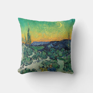Cojín Decorativo Vincent van Gogh - Un paseo al crepúsculo