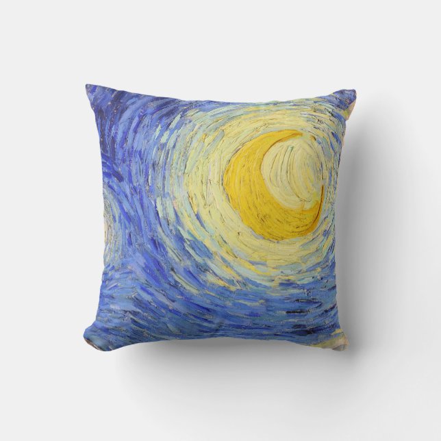 Cojín Decorativo Vincent Willem van Gogh , “ Starry Night ” (Anverso)