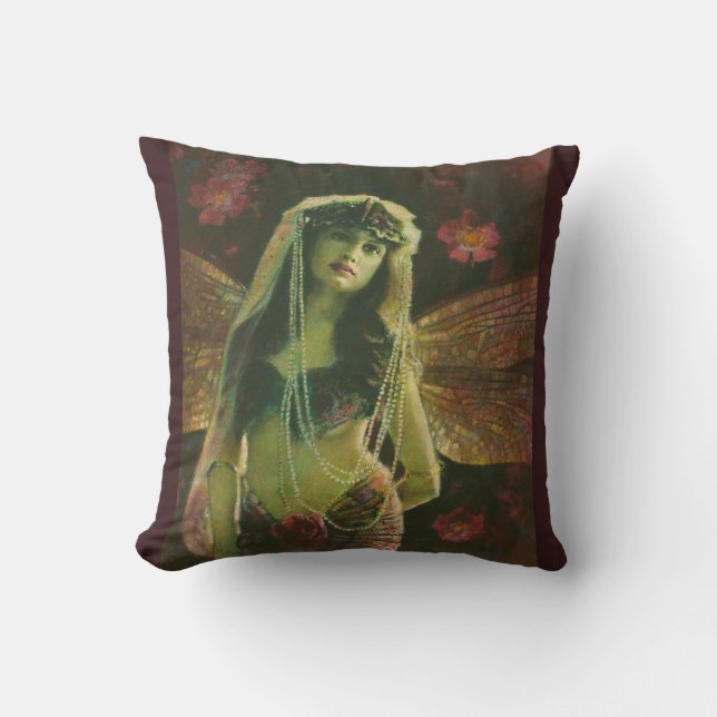 Cojín Decorativo Viñeta Nymph Square Throw Cushion (Anverso)