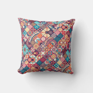 Cojín Decorativo Viñeta sin Marea: Mano islámica dibujada.