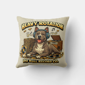 Cojín Decorativo Vinilos Cool Pitbull Vibra Retro