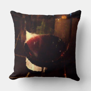 Cojín Decorativo Vino bajo vidrio