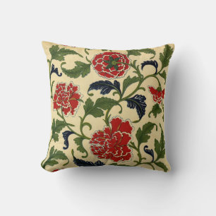 Cojín Decorativo Vino de flores chinas vintage - Pillow