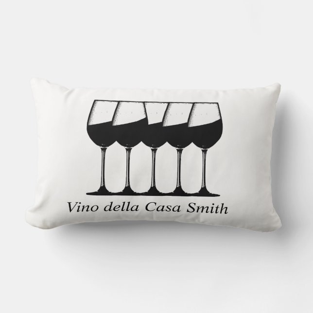 Cojín decorativo Vino Della Casa Wine (Anverso)