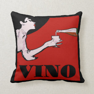 Cojín Decorativo Vino Lady