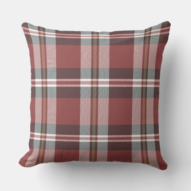 Cojín Decorativo Vino rojo oscuro (Anverso)