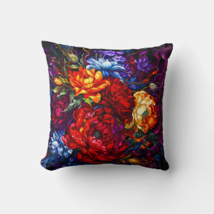 Cojín Decorativo Vintage Abstract Blossom