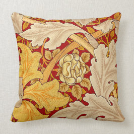 Cojín Decorativo Vintage amarillo rojo floral