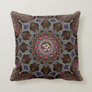 Cojín Decorativo Vintage Bohemia Espiritual Aum Cushion / Pillow