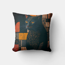 Cojín Decorativo vintage cat 11