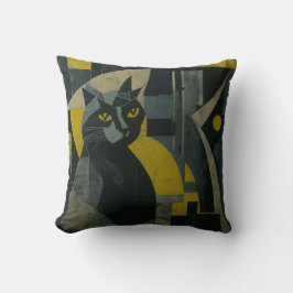 Cojín Decorativo vintage cat 12