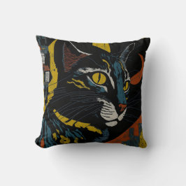 Cojín Decorativo vintage cat 16
