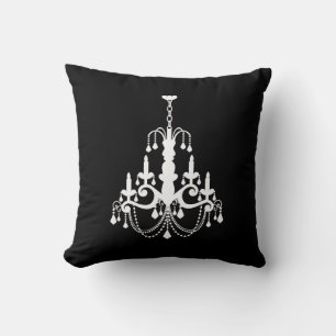 Cojín Decorativo Vintage Chandelier {elige tu color}