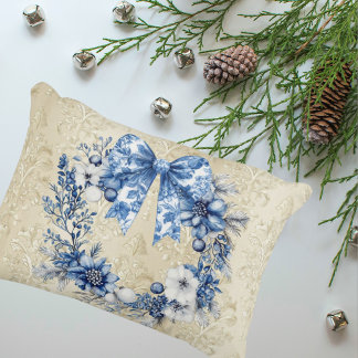 Cojín Decorativo Vintage Chinoiserie Wreath Antique Damask
