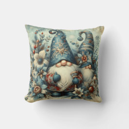 Cojín Decorativo Vintage Christmas Gnomes