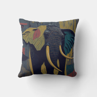 Cojín Decorativo vintage elephant 2