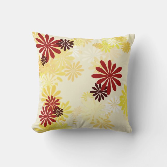 Cojín Decorativo Vintage Floral (Anverso)