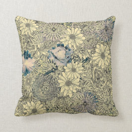 Cojín Decorativo Vintage Floral Pillow