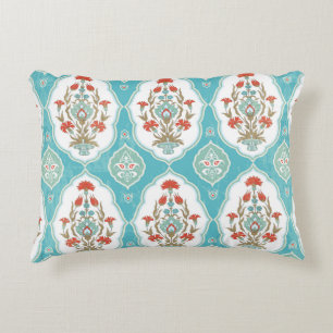 Cojín Decorativo Vintage floral sin costura en estilo oriental