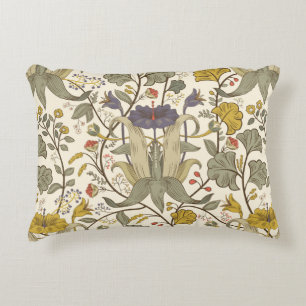 Cojín Decorativo Vintage Floral vintage seamless pattern. Retro pla