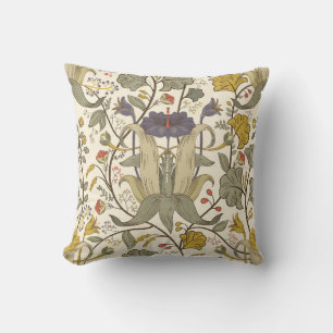Cojín Decorativo Vintage Floral vintage sin costuras. Retro