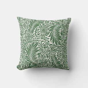 Cojín Decorativo Vintage Floral William Morris Willow Bough Green