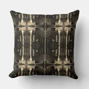 Cojín Decorativo Vintage Francia París sacre Coeur capilla virgen T