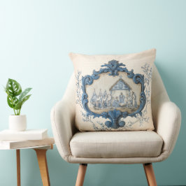Cojín Decorativo Vintage French Toile | Chinoiserie Natividad