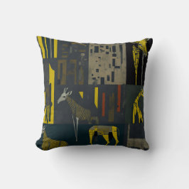 Cojín Decorativo vintage giraff 2