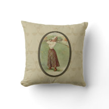 Vintage Golfing Lady Art (3)