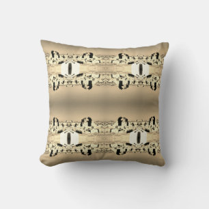 Cojín Decorativo Vintage Grecia tiendas Anciana Corinth Agora Throw